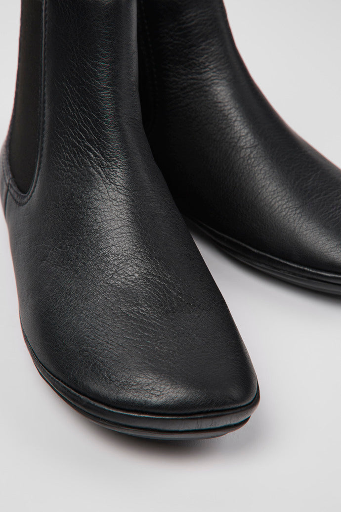 Camper Women's K400705 Leather Ankle Boots Right Black