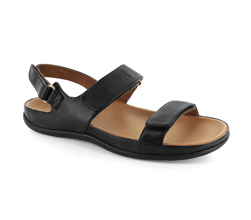 Strive Women's Kona Leather Sandals Black