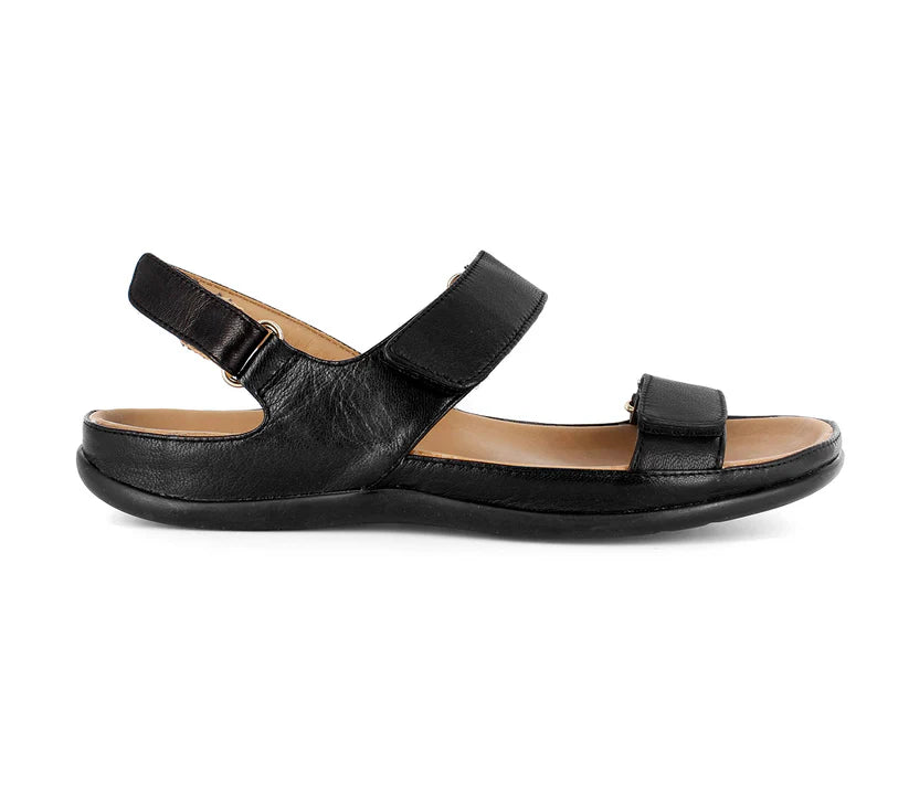 Strive Women's Kona Leather Sandals Black
