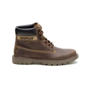 CAT Caterpillar Men's P726855 Colorado 2.0 Tractor Leather Boots Brown