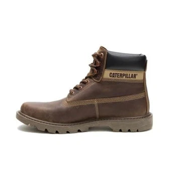 CAT Caterpillar Men's P726855 Colorado 2.0 Tractor Leather Boots Brown