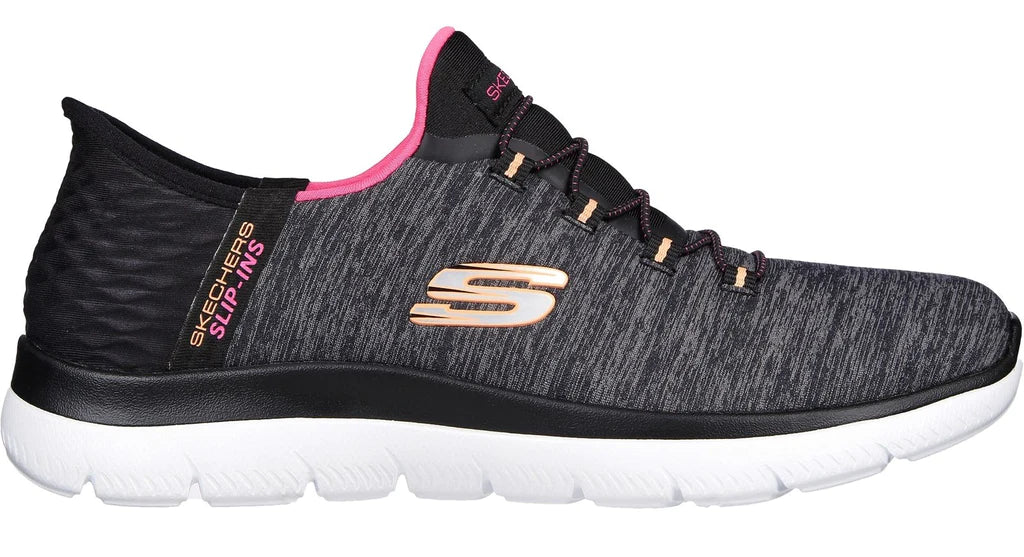 Skechers Women's 149937 Slip-ins: Summits - Dazzling Haze Trainers Black Multi