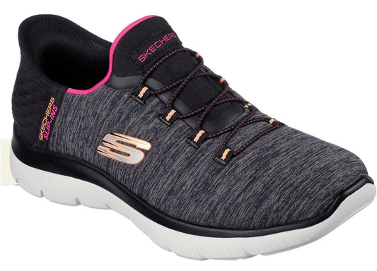 Skechers Women's 149937 Slip-ins: Summits - Dazzling Haze Trainers Black Multi