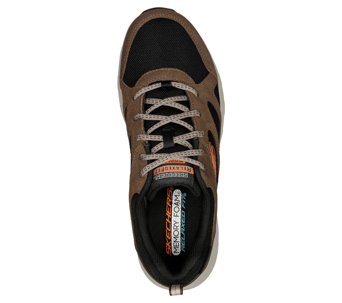 Skechers Men's 237348 Relaxed Fit: Oak Canyon - Sunfair Trainers Brown Black