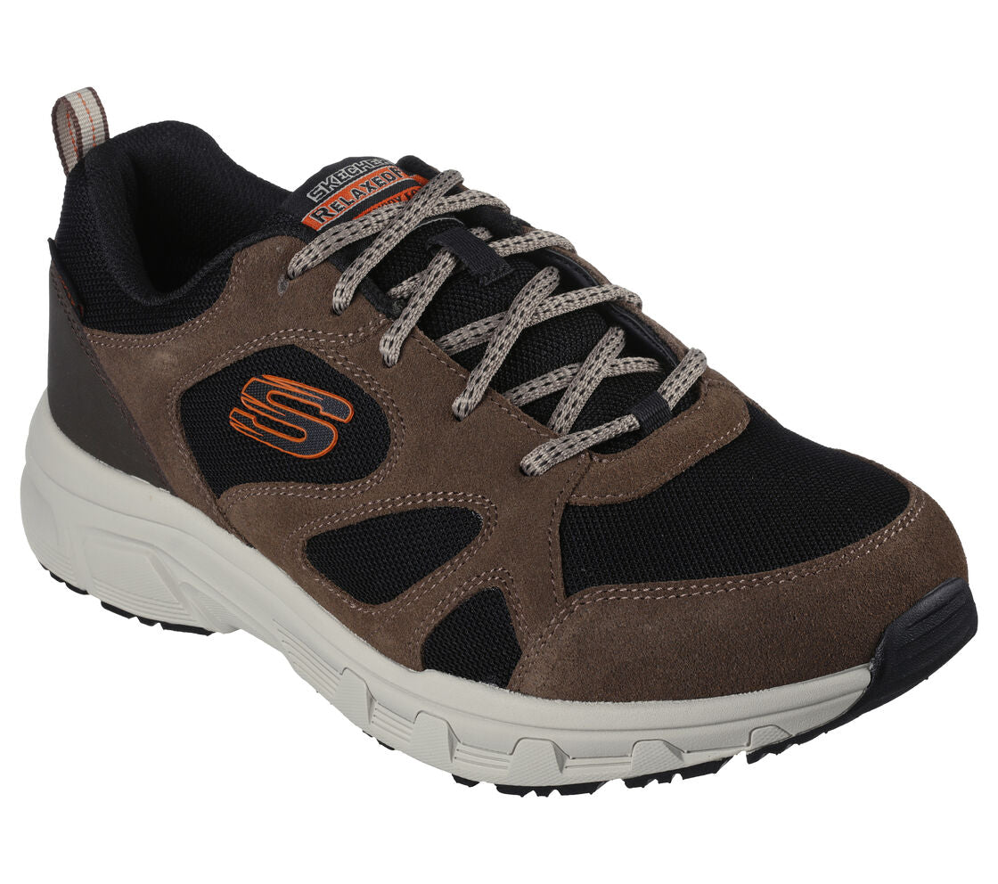 Skechers Men's 237348 Relaxed Fit: Oak Canyon - Sunfair Trainers Brown Black
