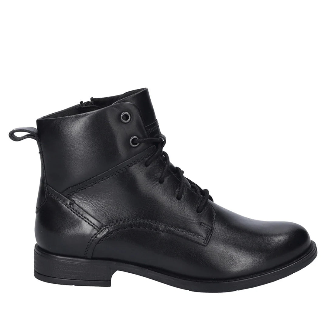 Josef Seibel Women's Simona 05 Casual Leather Ankle Boots Black