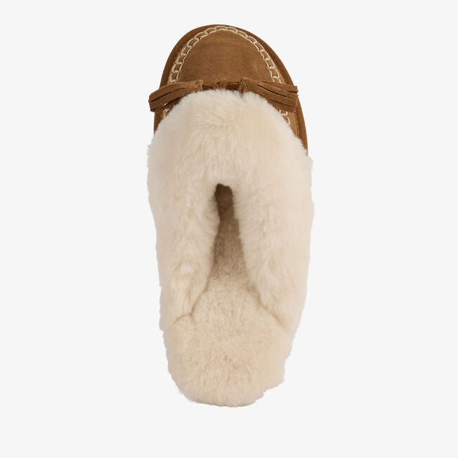 EMU Australia Women's Tahnee Suede Slippers Chestnut Brown