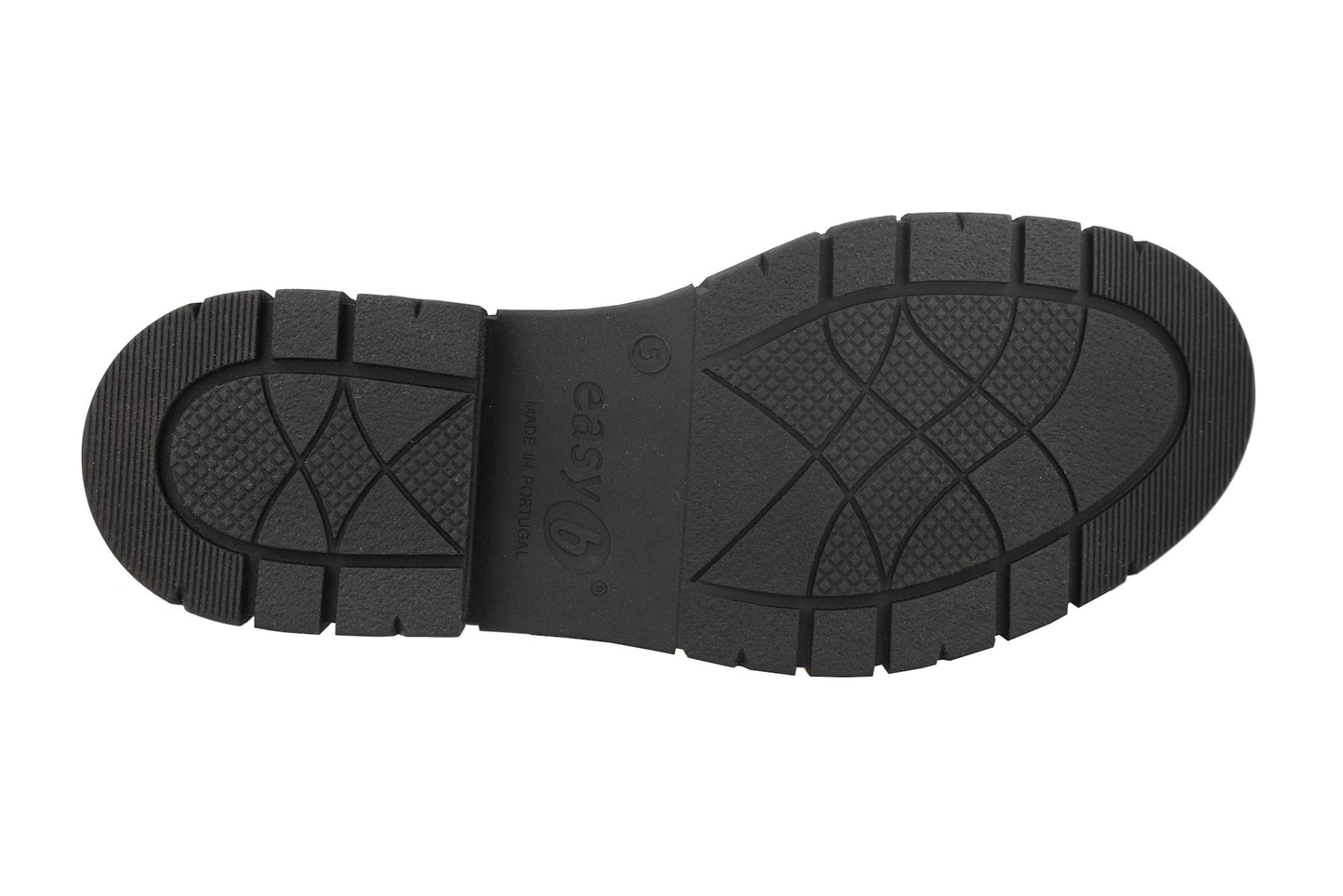 DB Wider Fit Women's Kirby 2V Leather Shoes Black Crinkly Patent