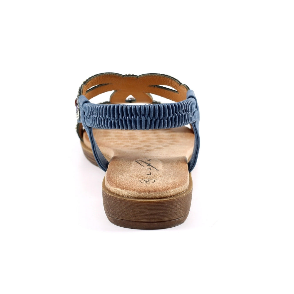 Lunar Women's JLH389 Arraso Sandals Blue