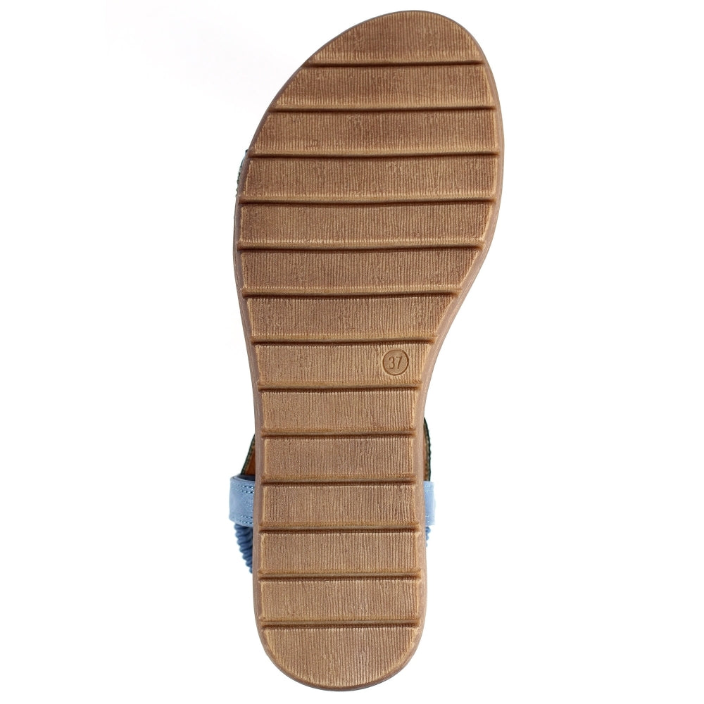 Lunar Women's JLH389 Arraso Sandals Blue