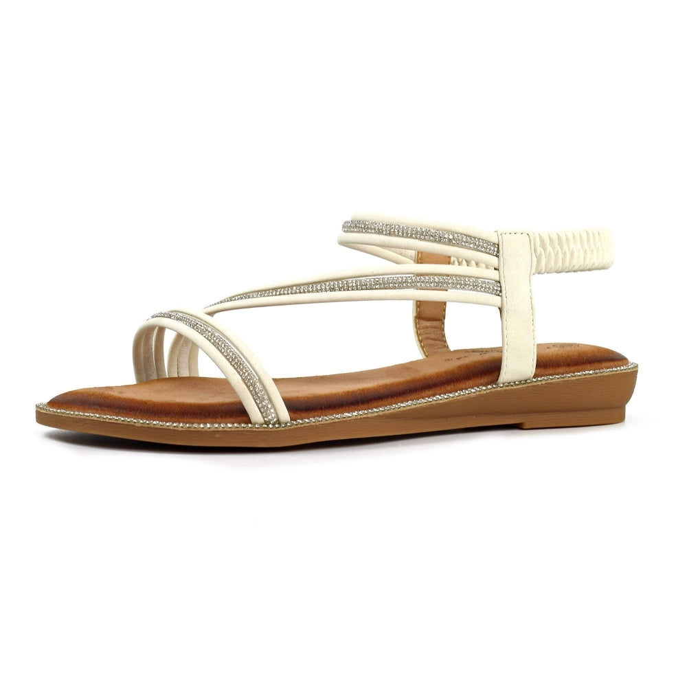Lunar Women's - JLH531 WT - Aruba Sandal White