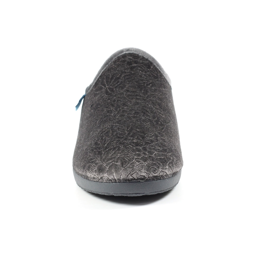 Lunar Women's KLA170 Audrey Mule Slippers Grey