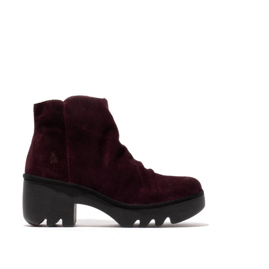 Fly London Women's TULP592FLY Suede Leather Ankle Boots Purple