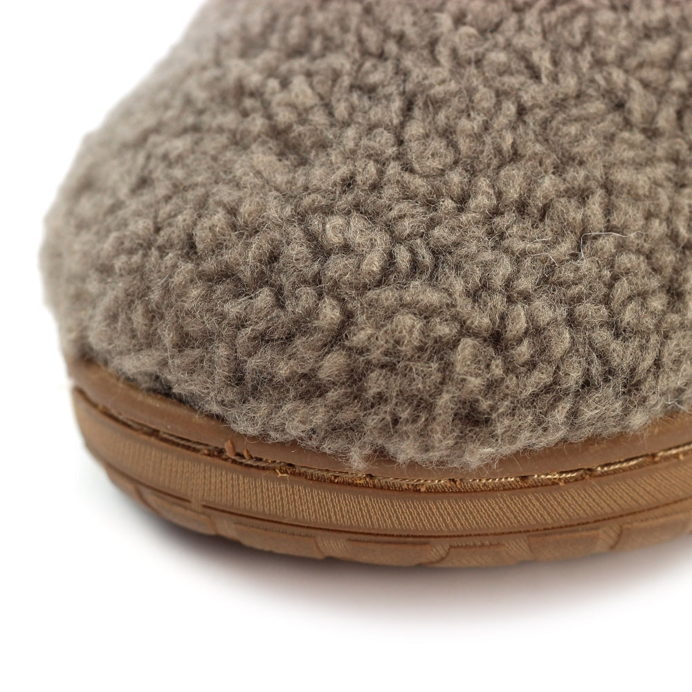 Lunar Women's KLA081 Burford Boxed Slippers Mokka Brown