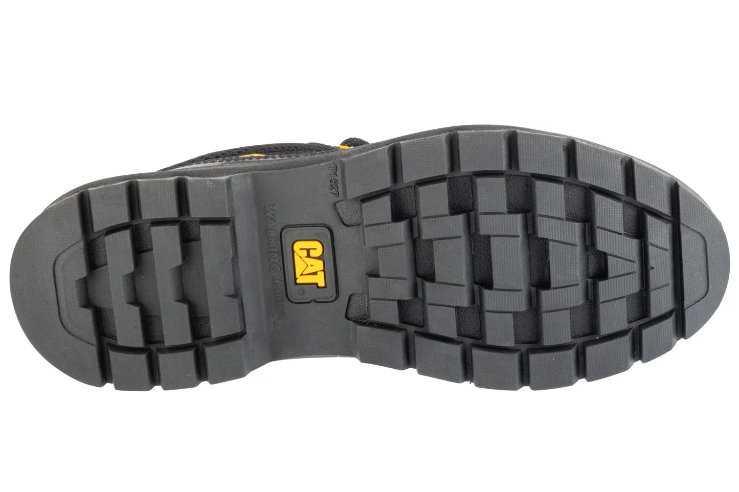 CAT Caterpillar Men's P726090 Colorado Sneaker Low Leather Shoes Black/Yellow