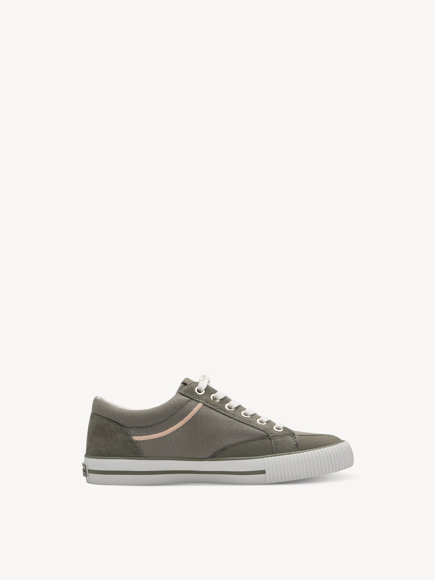Tamaris Women's 1-23607-42 Leather Lace-Up Sneakers Olive Green