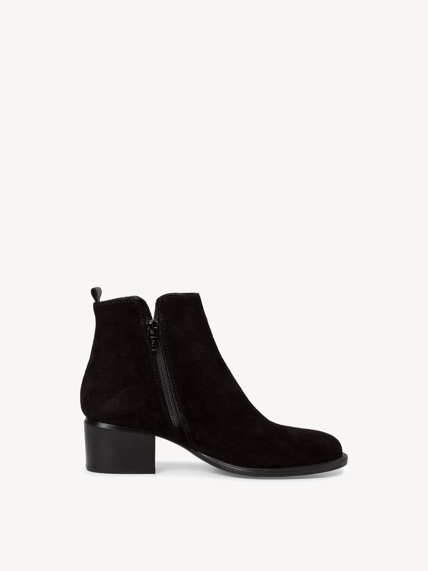 Tamaris Women's 1-25018-41 Leather Ankle Boots Black