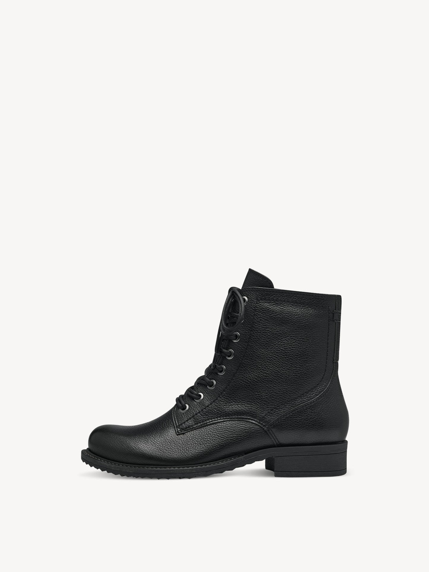 Tamaris Women's 1-25812-41 Leather Ankle Boots Black