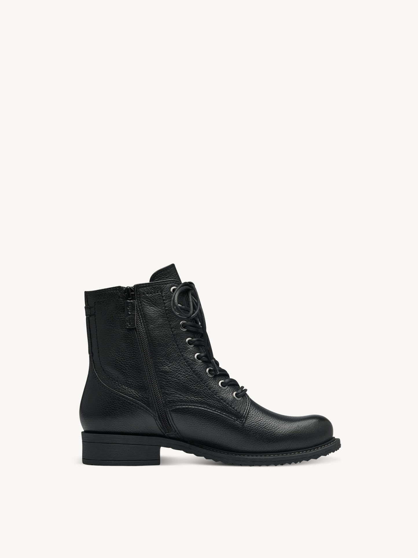 Tamaris Women's 1-25812-41 Leather Ankle Boots Black