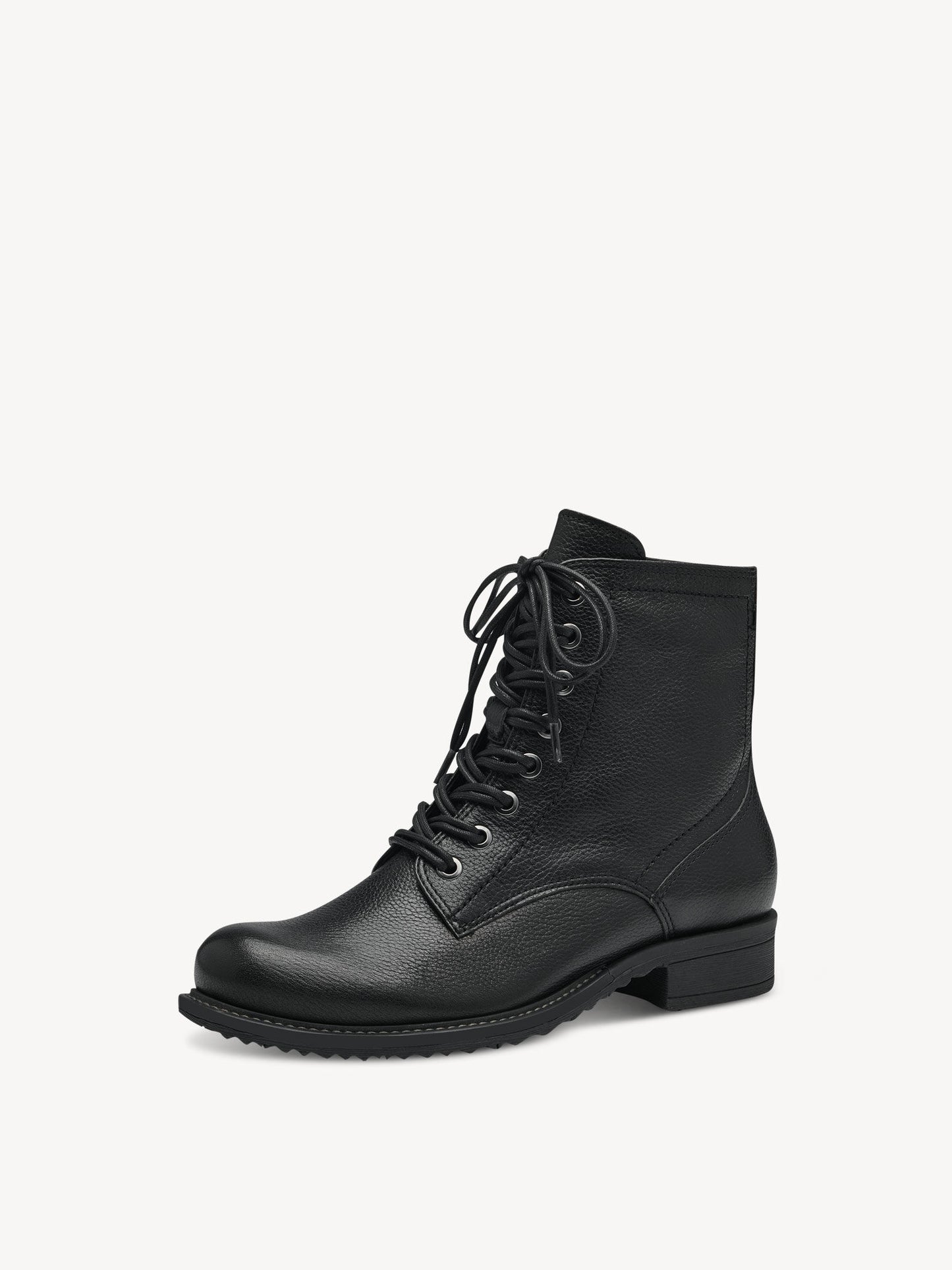 Tamaris Women's 1-25812-41 Leather Ankle Boots Black
