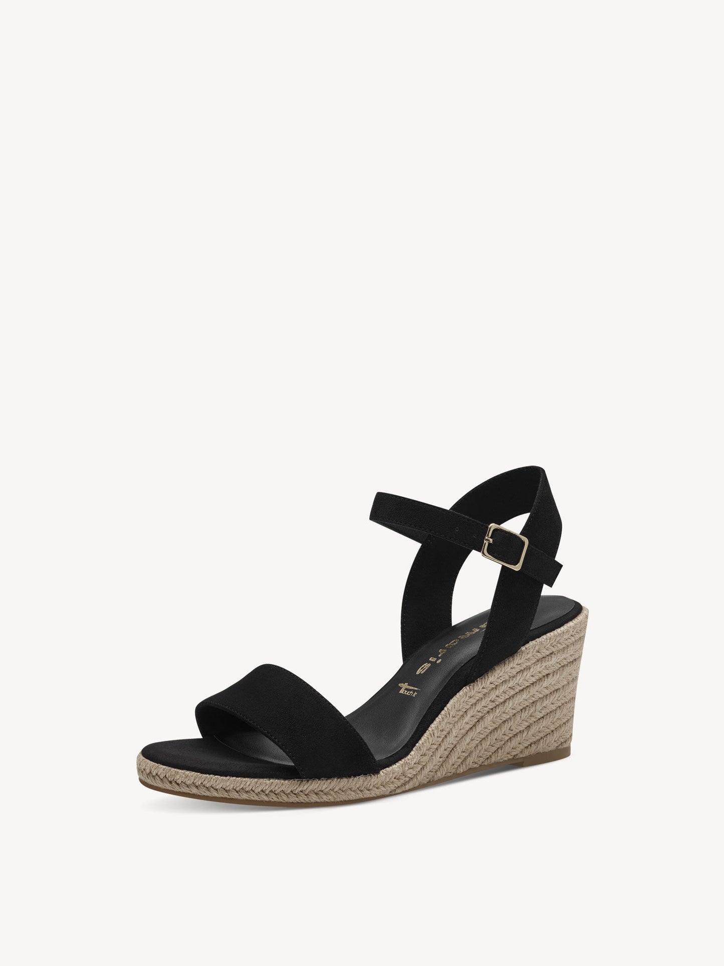 Tamaris Women's 1-28300-42 Wedge Heel Sandals Black