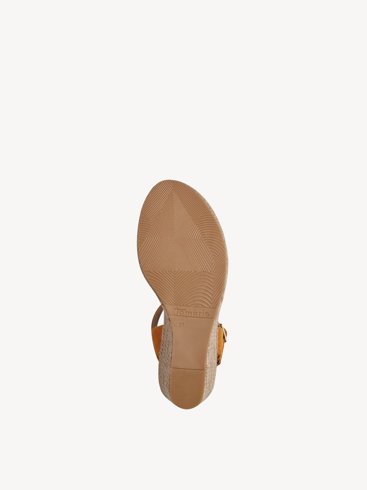 Tamaris Women's 1-28300-42 Wedge Heel Sandals Mango Orange