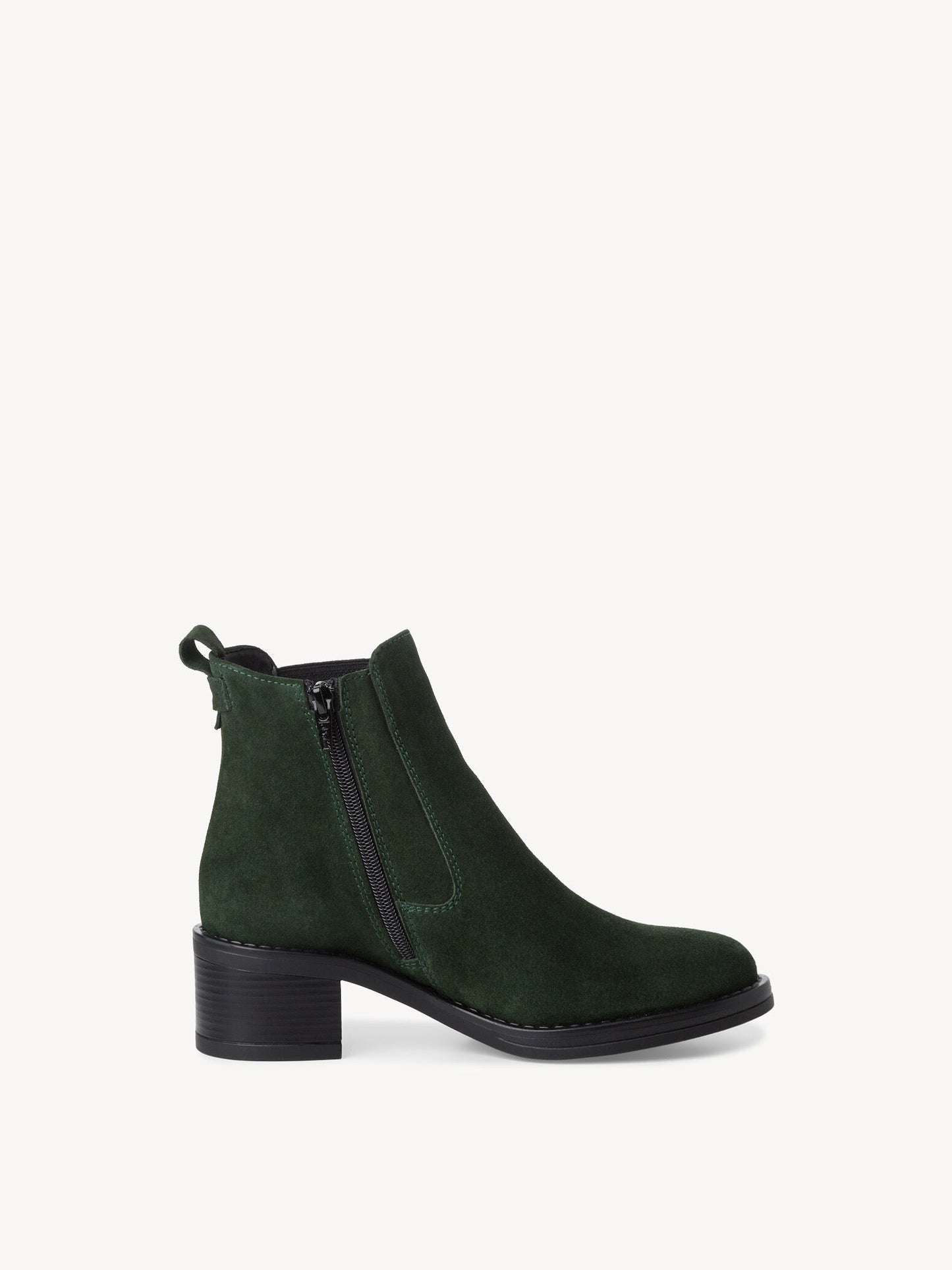 Tamaris Women's 1-25007-43 Leather Ankle Boots Green