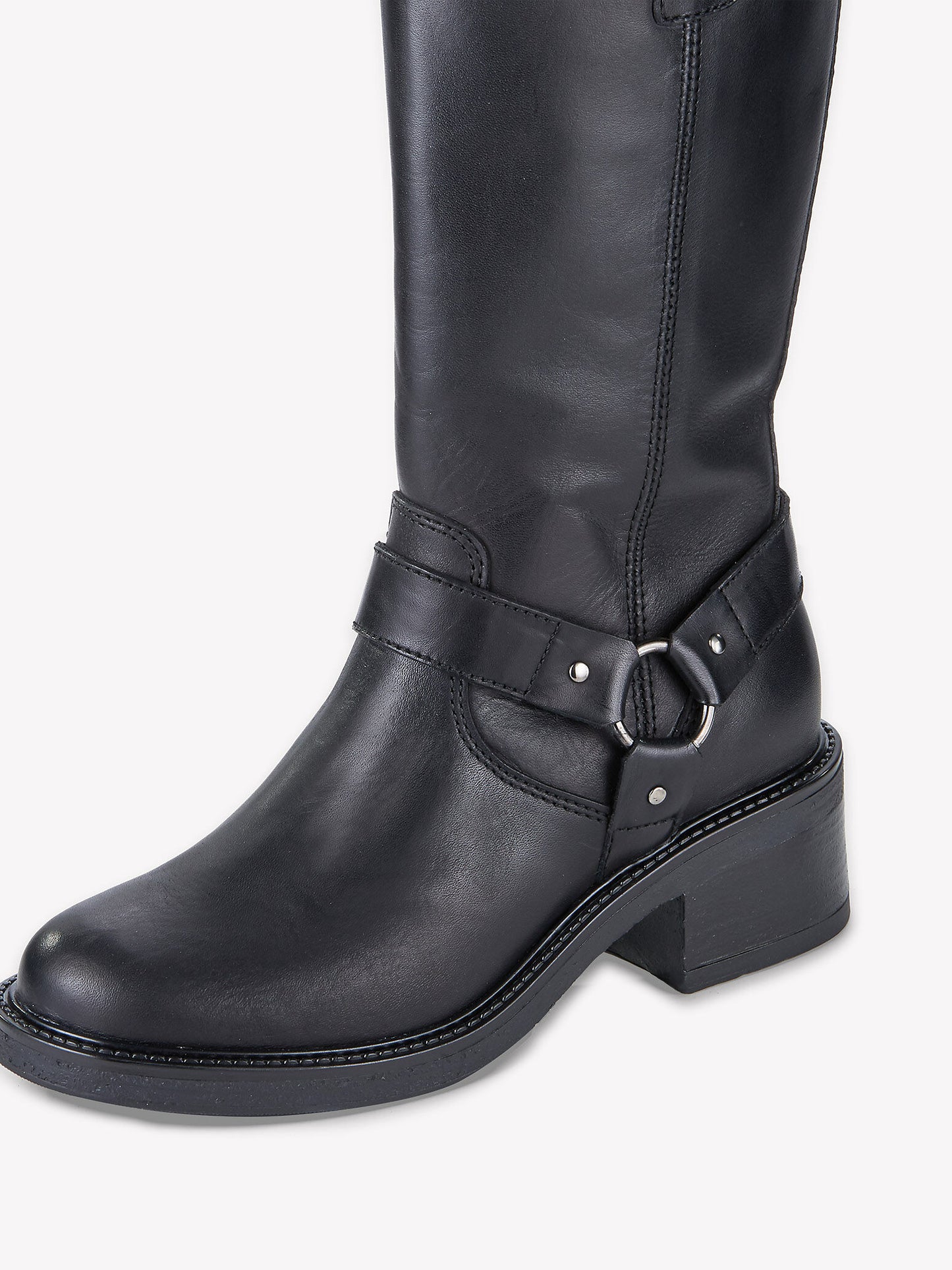 Tamaris Women's 1-25021-43 Leather Boots Black