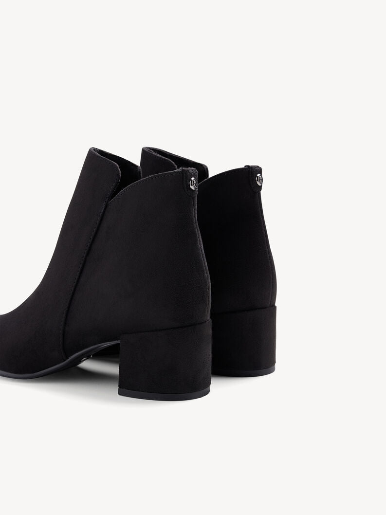 Tamaris Women's 1-25354-43 Vegan Ankle Boots Black