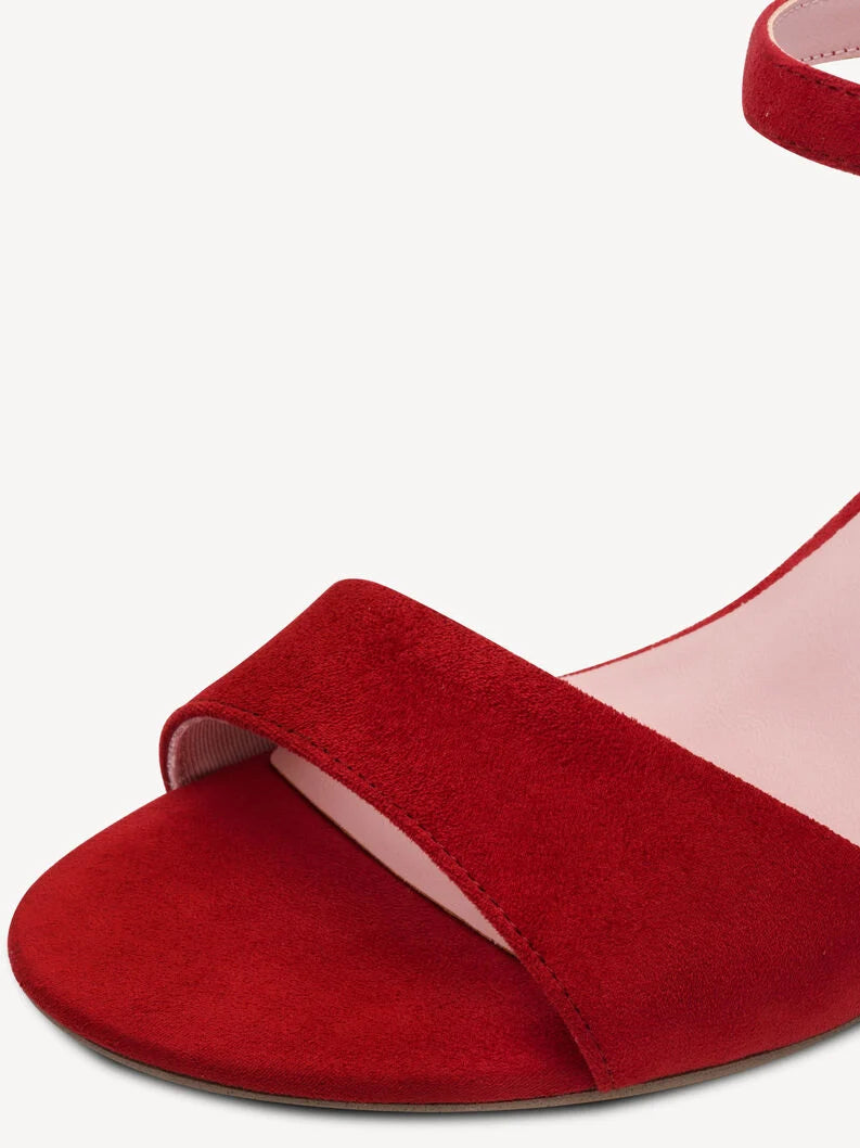 Tamaris Women's 1-28028-42 Heeled Sandals Red