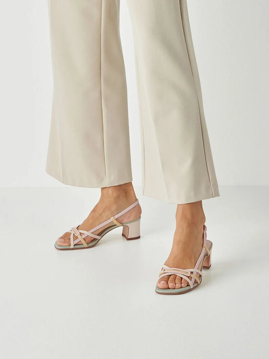 Tamaris Women's 1-28366-46 Heeled Strap Sandals Mint Green