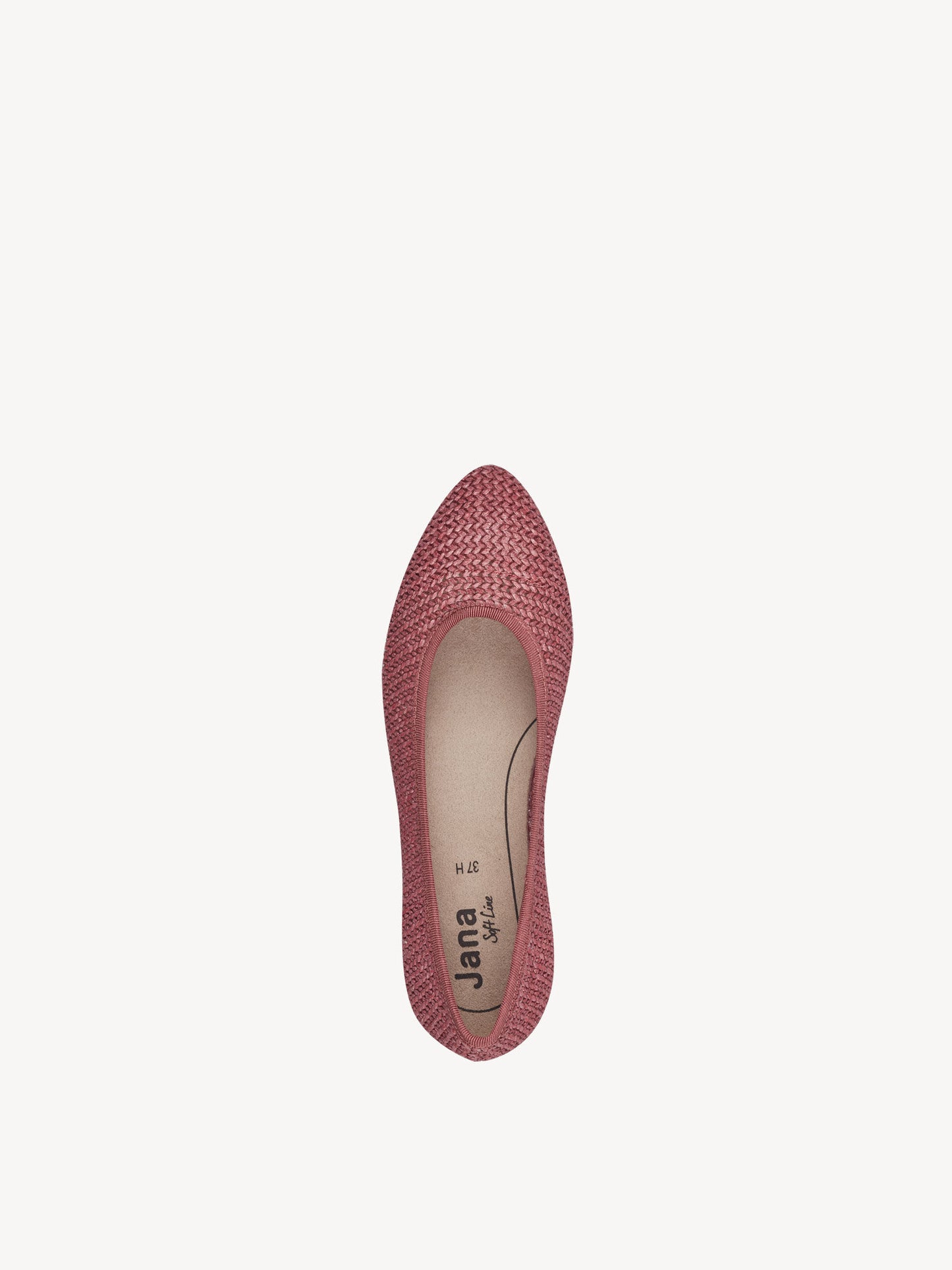 Jana Women's 8-22172-42 Softline Ballet Pumps Rose Pink