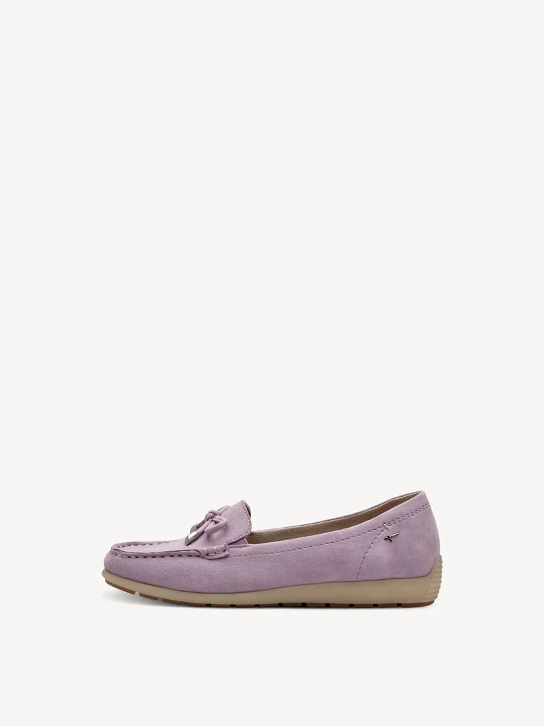 Tamaris Women's 8-84600-44 Leather Slipper Shoes Lilac Suede