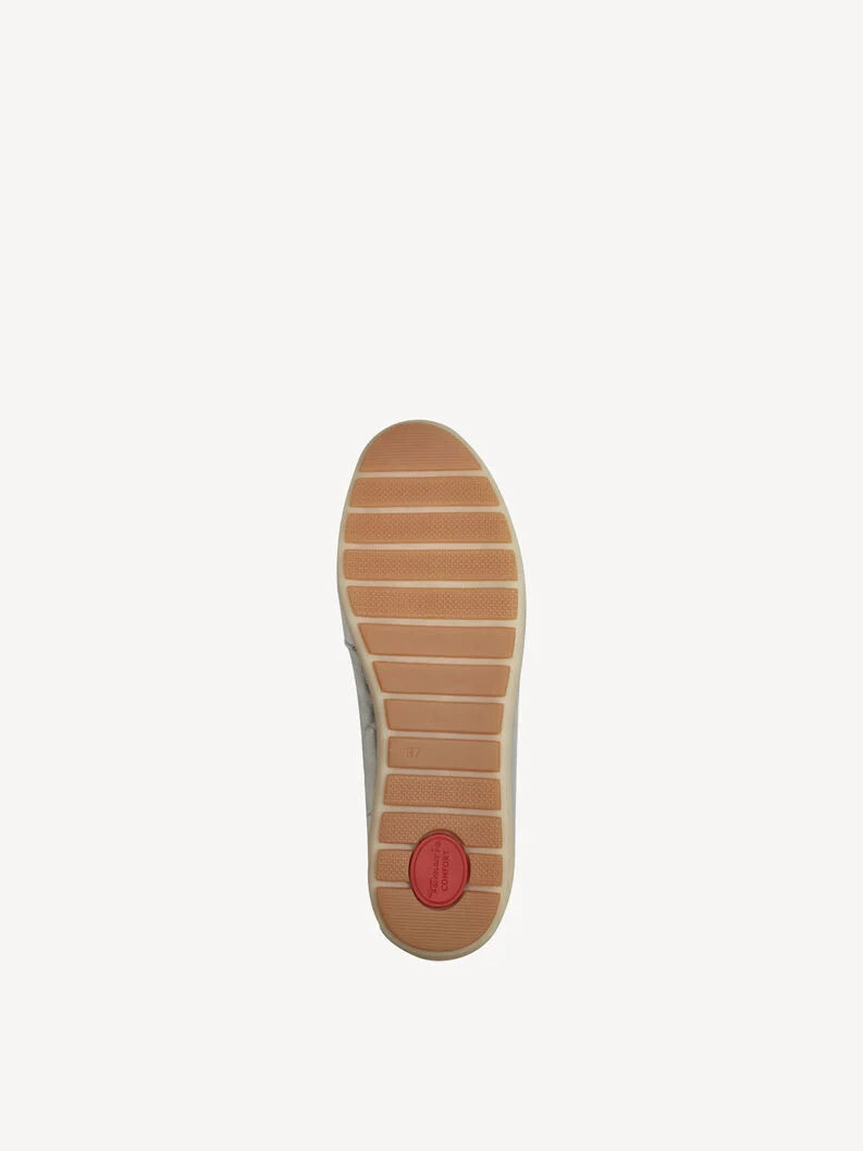 Tamaris Women's 8-84600-44 Leather Slipper Shoes Light Gold