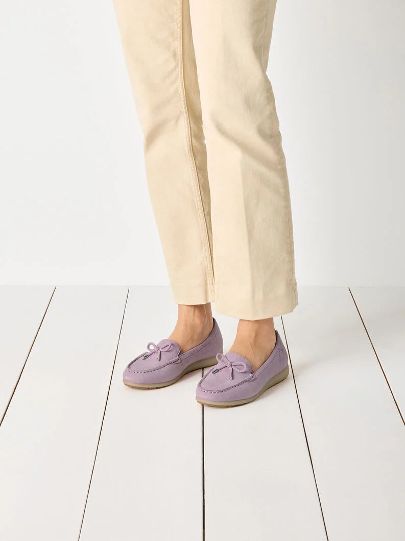Tamaris Women's 8-84600-44 Leather Slipper Shoes Lilac Suede