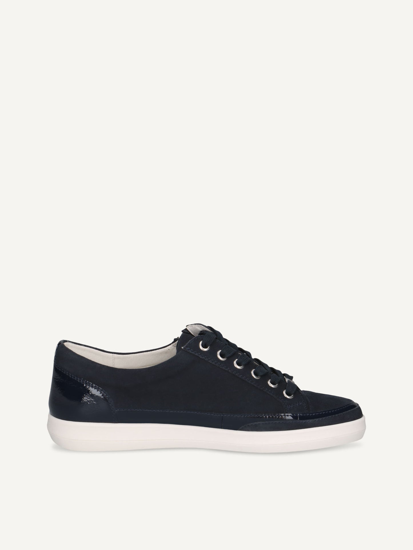 Caprice Women's 9-23706-44 880 Casual Leather Sneakers Ocean Blue Combi