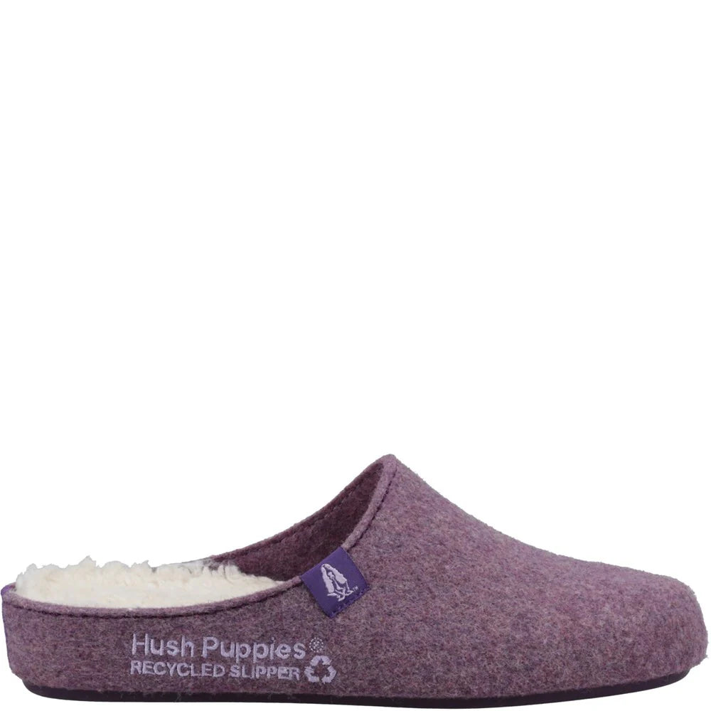 Hush Puppies Women's Recycled The Good Slipper Purple