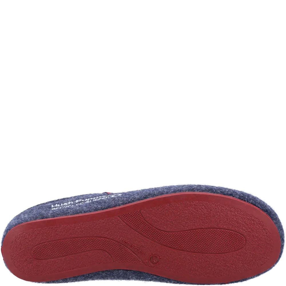 Hush Puppies Men's Recycled The Good Slipper Navy Blue