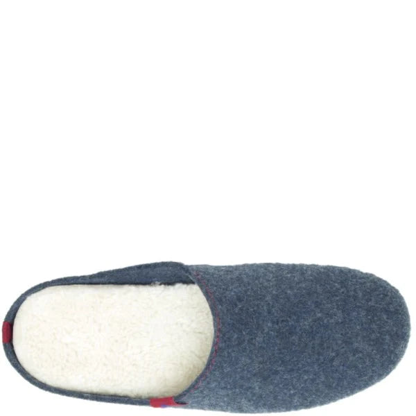Hush Puppies Men's Recycled The Good Slipper Navy Blue