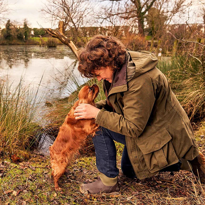 Muck Boots Women's Arctic Sport II Ankle Welly Boots Dark Brown / Olive
