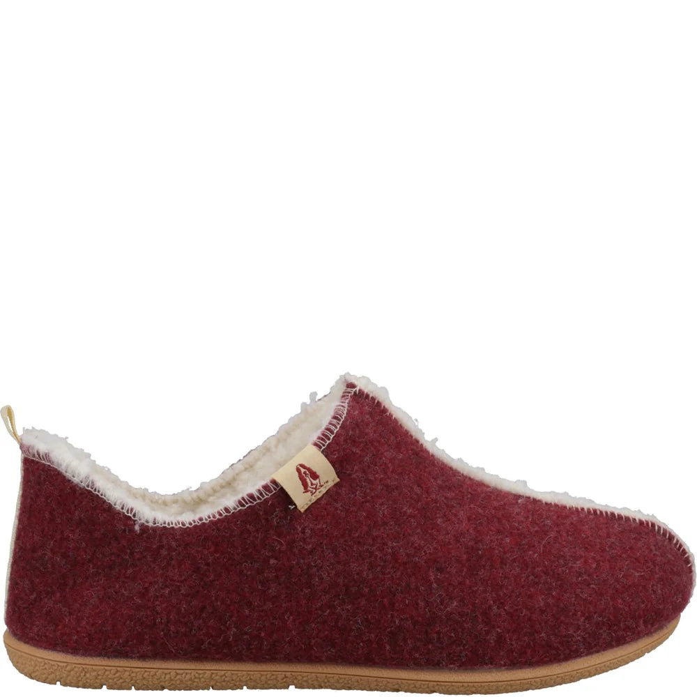 Hush Puppies Women's Recycled The Good Slipper Pixie Burgundy