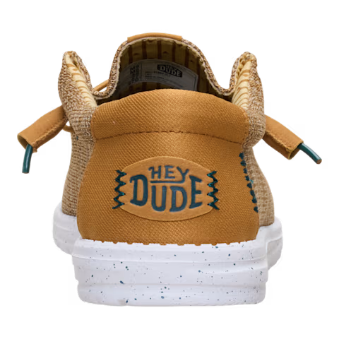 Hey Dude Men's 41898 Wally Stretch Sox Trainers Bone Brown / Multi