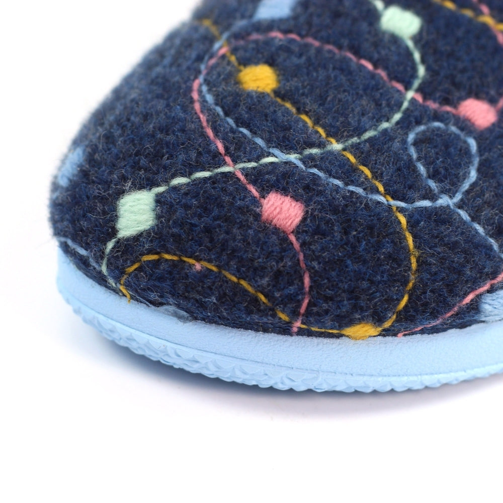 Lunar Women's KLA251 Impulse Mule Slippers Navy Blue