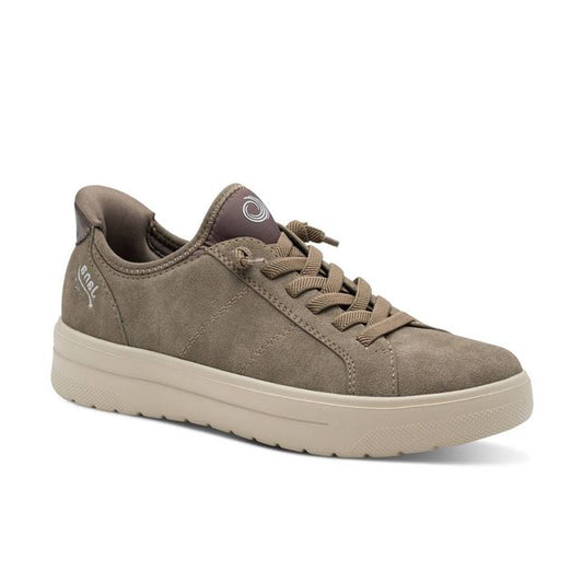 Jana Women's 8-23764-45 Softline Lace-Up Sneakers Stone