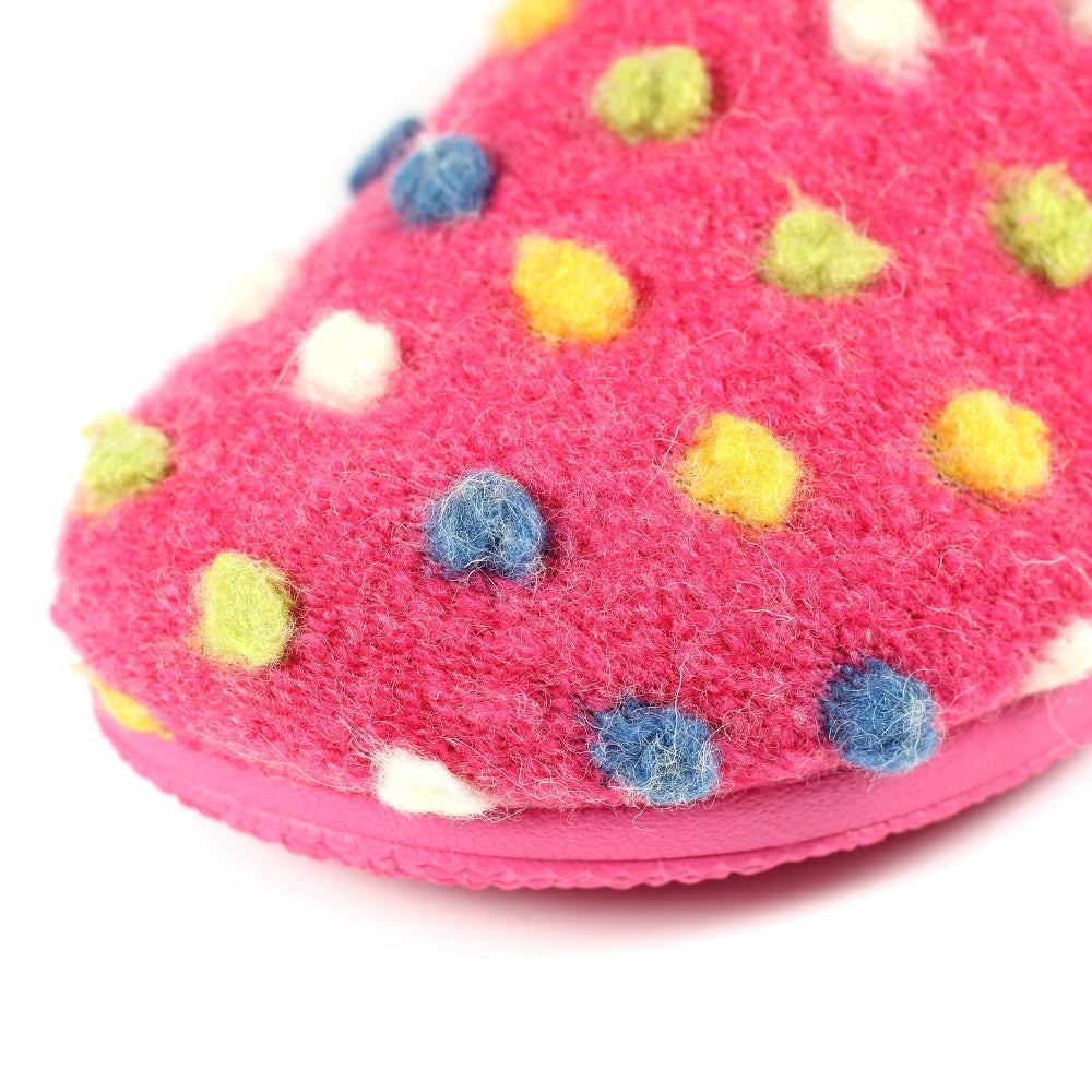 Lunar Women's KLA126 Montreal Mule Slippers Pink