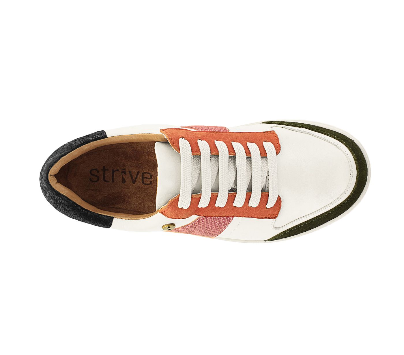 Strive Women's Stellar Leather Lace-Up Sneakers Candy