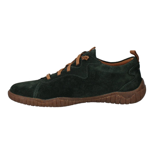 Josef Seibel Women's Wynona 01 Casual Leather Trainers Tanne Green