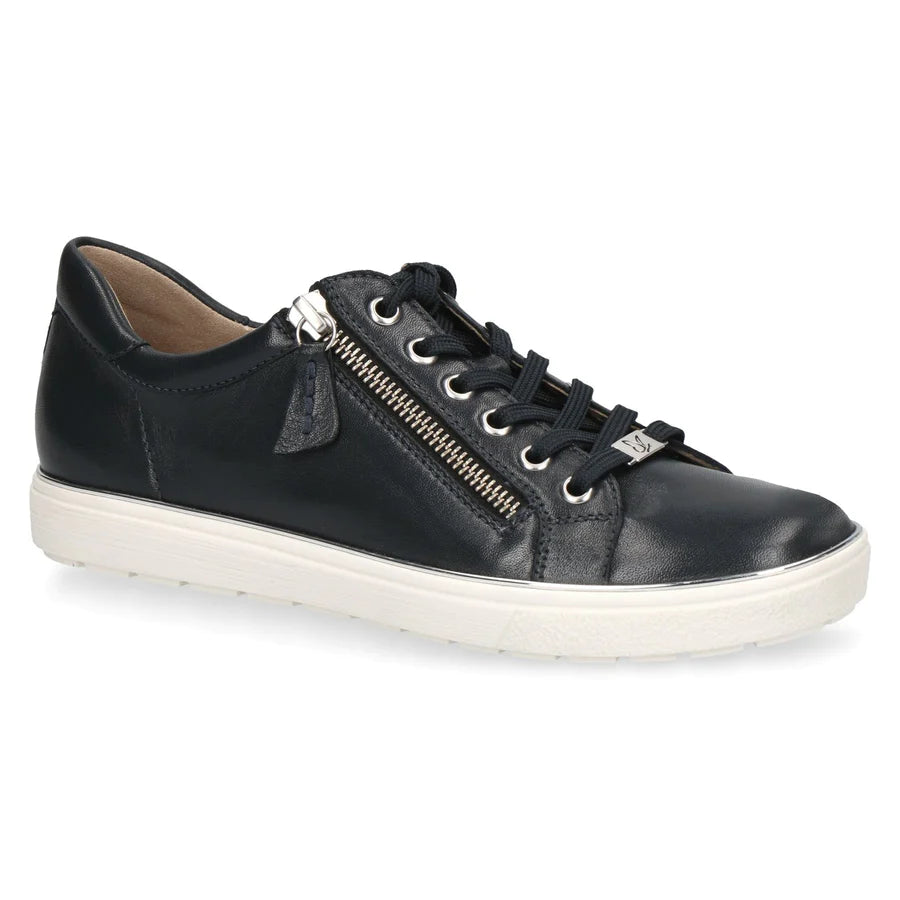 Caprice Women's 9-9-23606-20 Casual Leather Trainers Ocean Blue