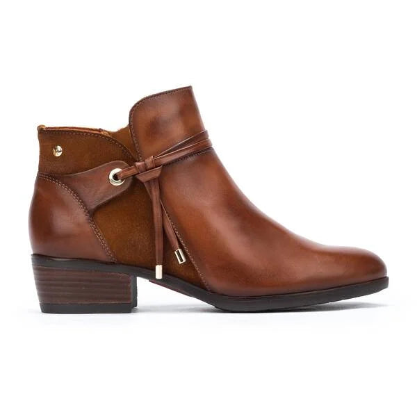 Pikolinos Women's Daroca W1U-8505 Leather Ankle Boots Cuero Brown
