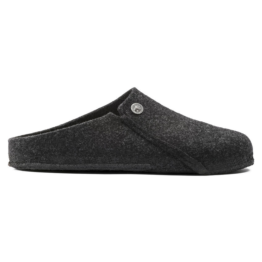 Birkenstock Unisex Zermatt Wool Felt Clog Slippers Anthracite Grey
